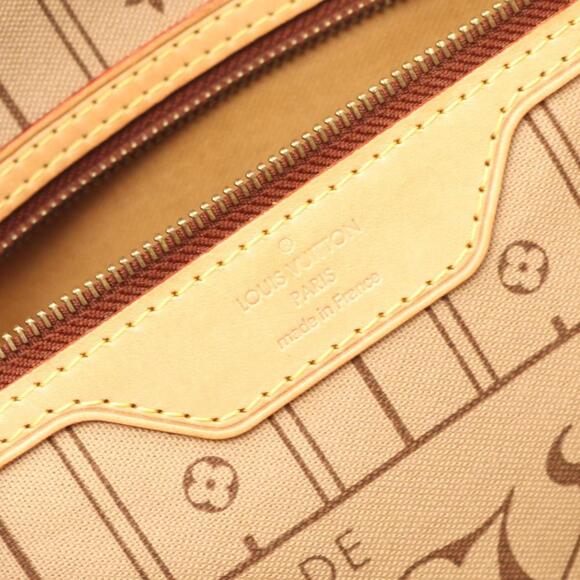 LOUIS VUITTON Brown Monogram Leather Neverfull GM Tote Bag - Picture 4 of 10